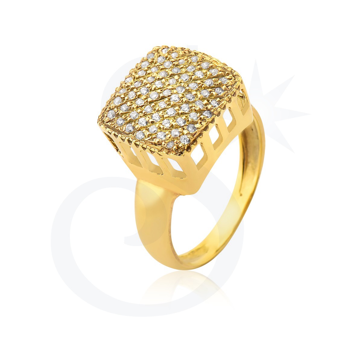 Anel com Brilhantes SB02