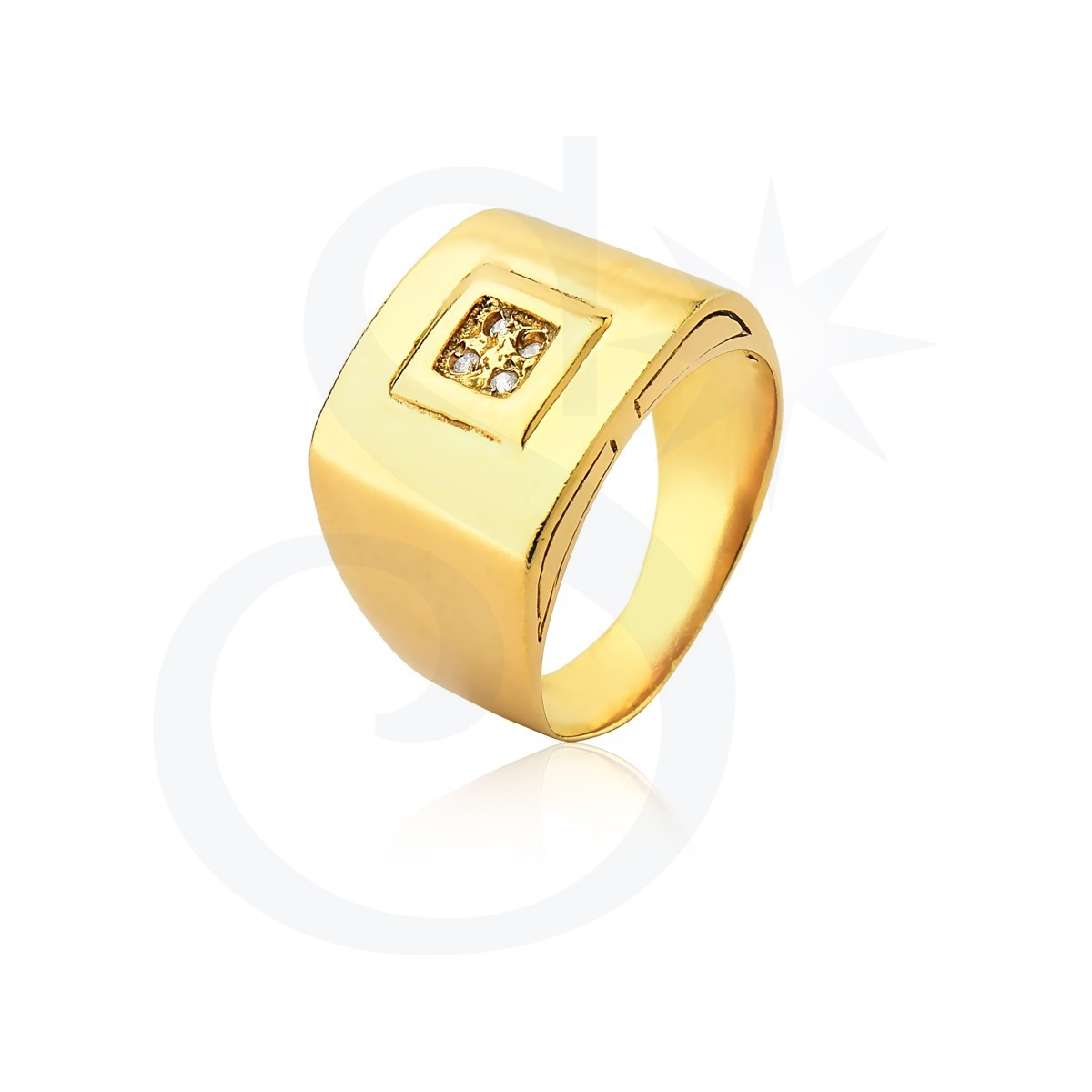 Anel com Brilhantes SB03