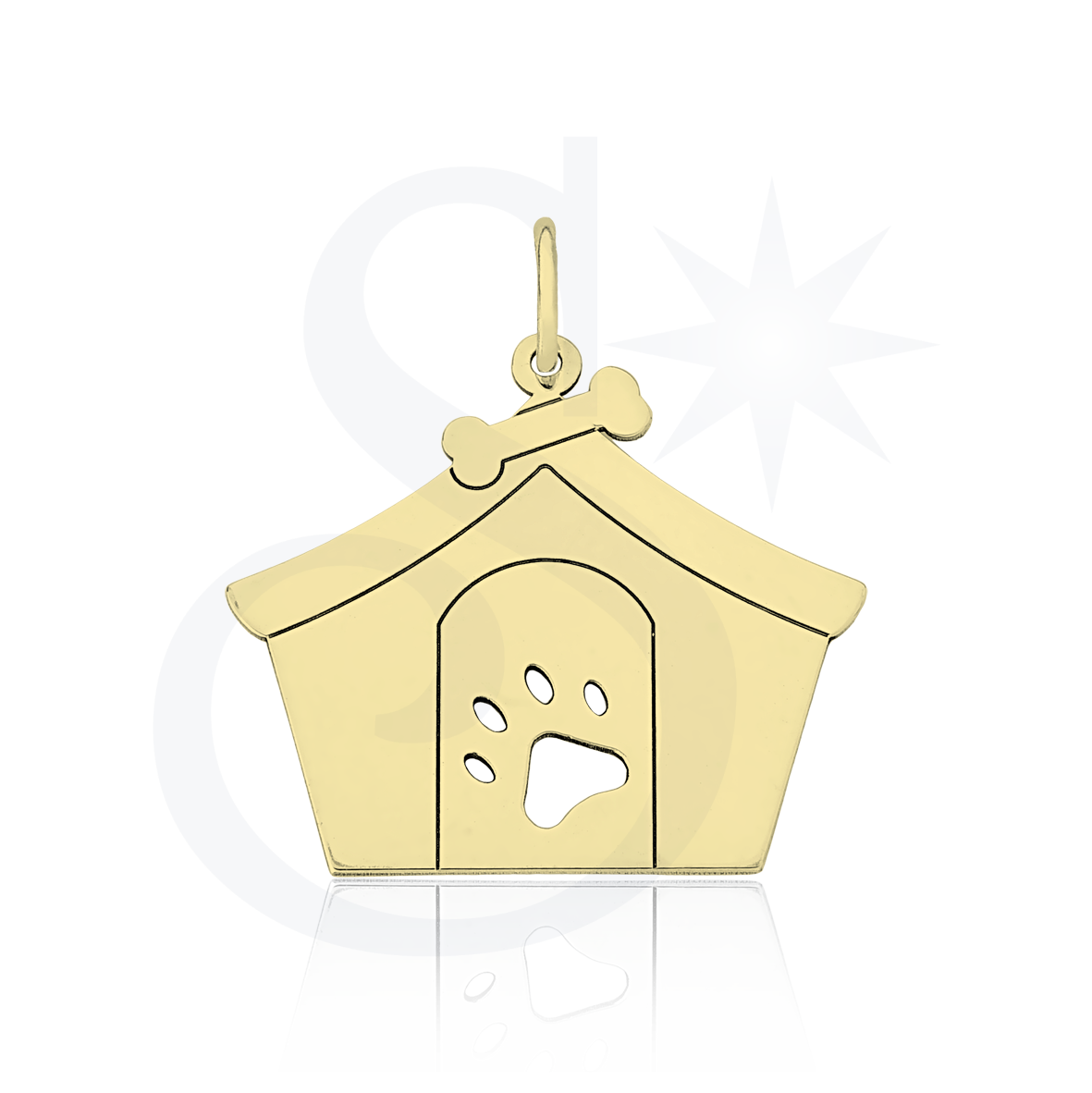 Casa com Pata Vazada e Osso