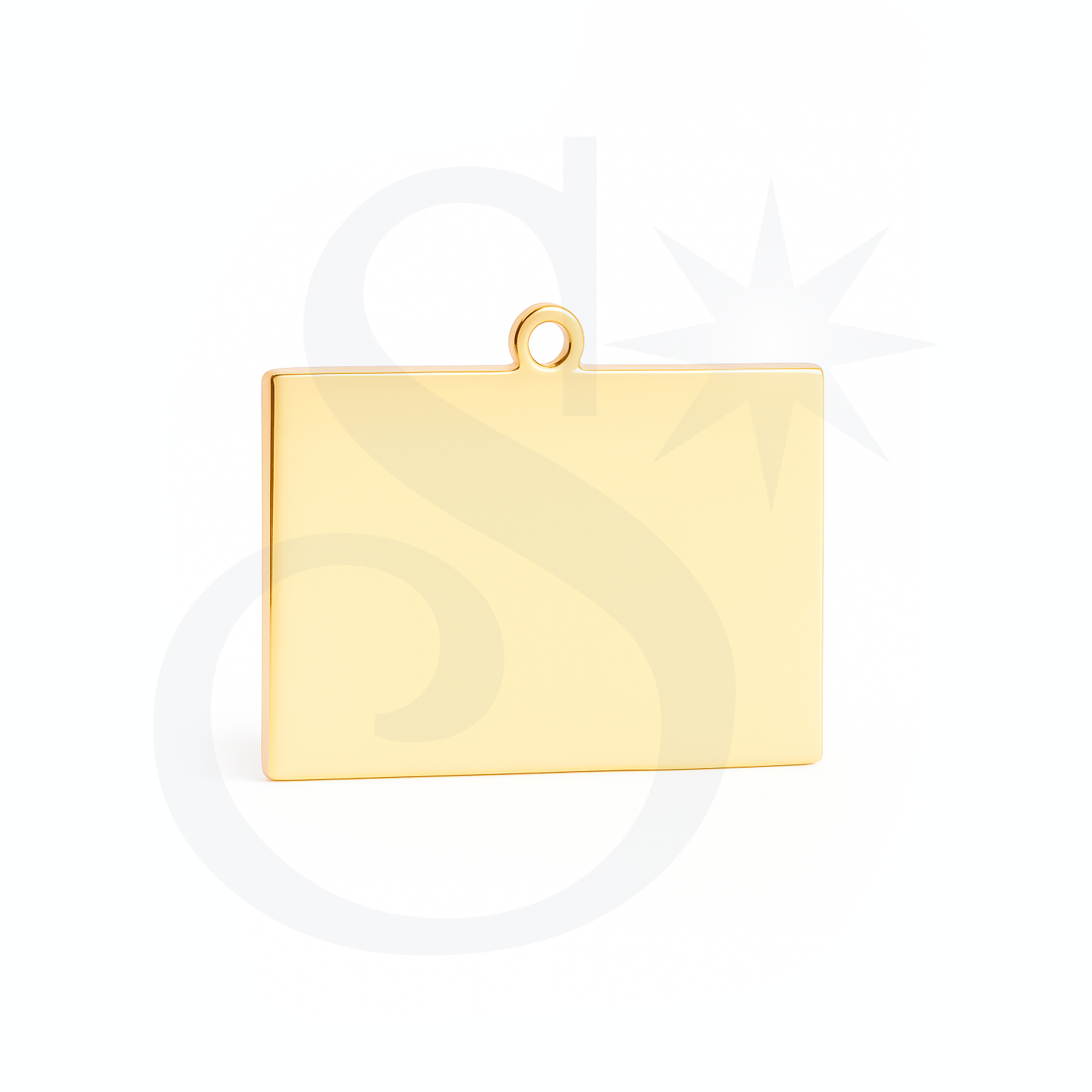 Pingente Placa Modelo SBPG34/35/36