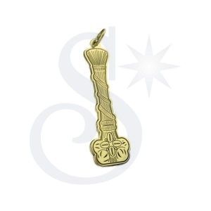 Pingente Instrumento Orixá Xaxará (Obaluaê)